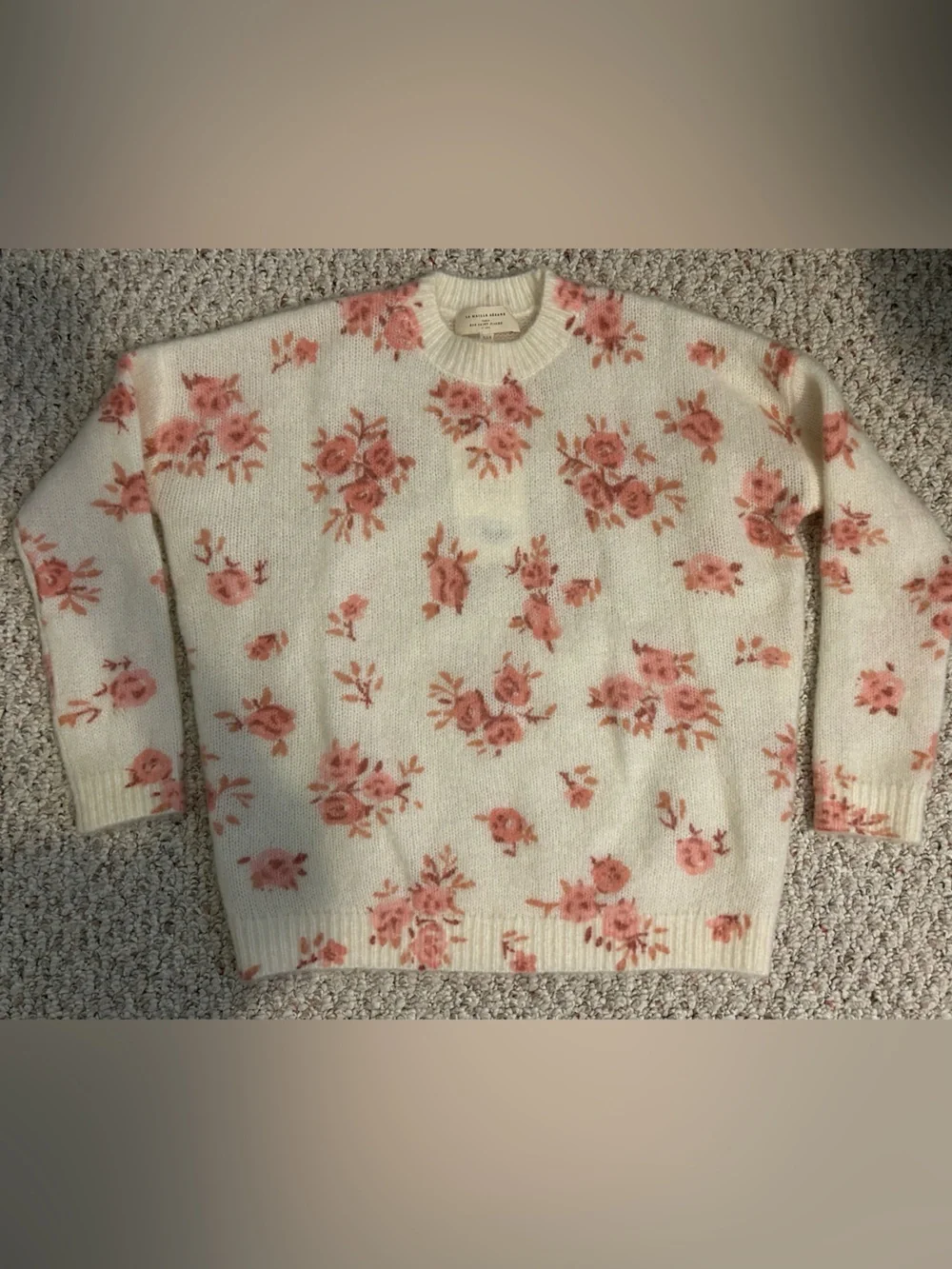 Sezane Eloisa Jumper - Small Pink Flowers - XXS - Picture 5 of 11
